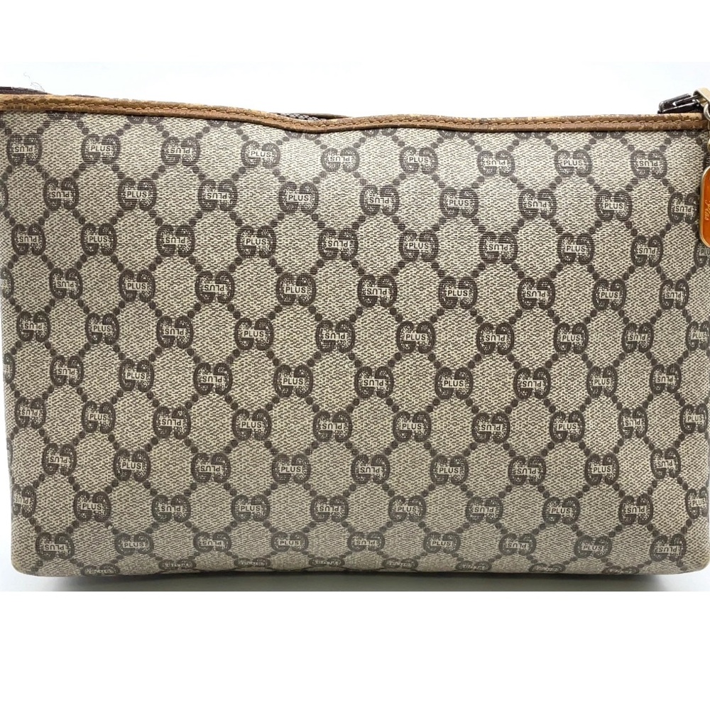 Gucci GG Plus Supreme PVC Leather Beige toiletry bag - men’s / women’s - EUC - Picture 3 of 13